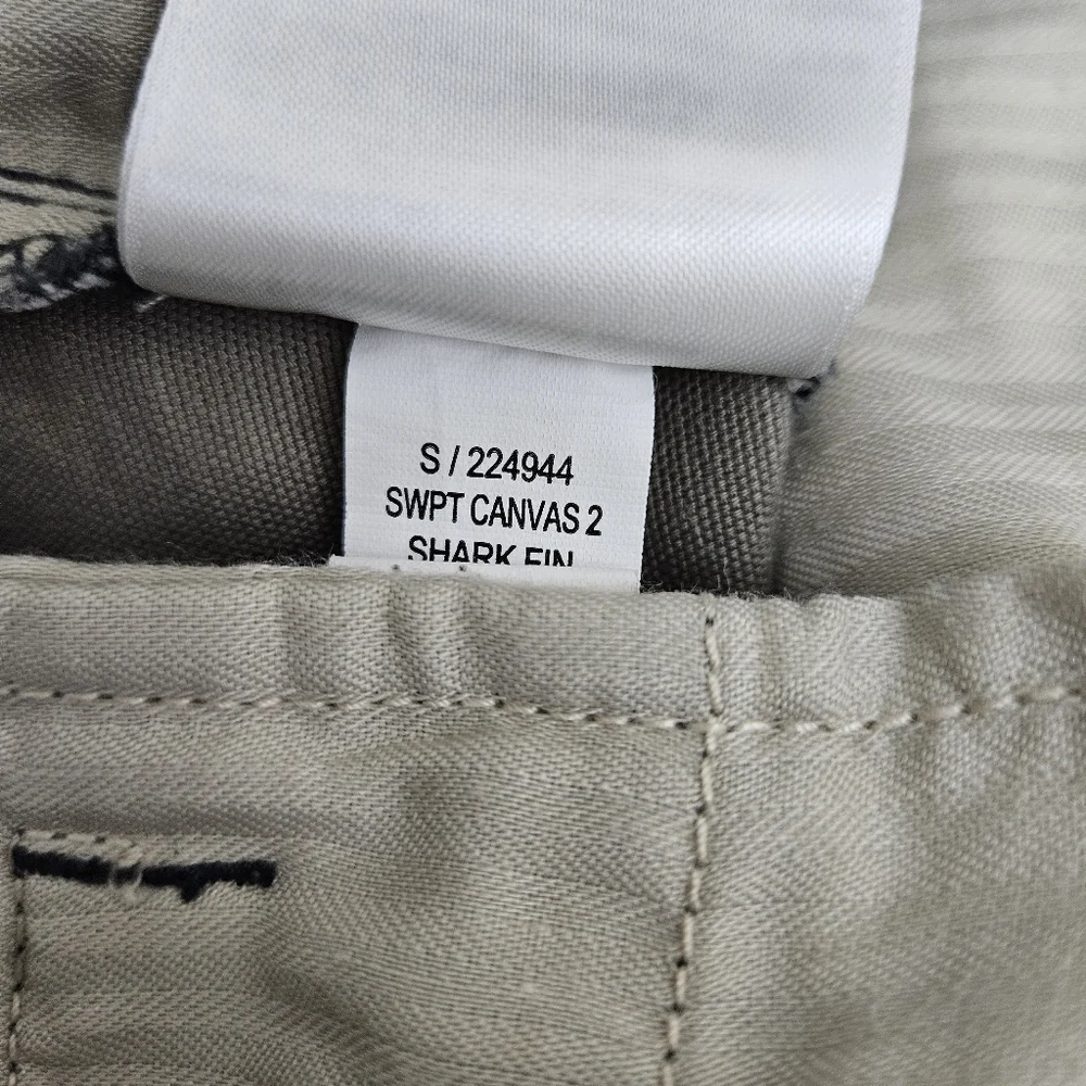 GAP Joggers Shark Fin Gray Stretch Waist Pull On Canvas Pants Mens Medium